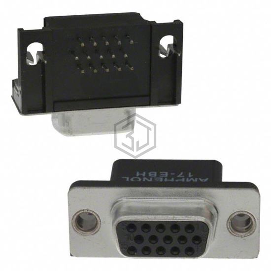 17EBH-015-S-AM-0-10 - Amphenol ICC (Commercial Products) - D-Sub Connectors