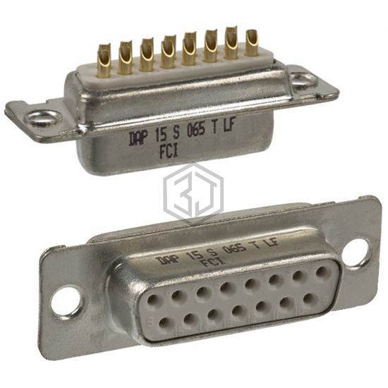DAP15S065TLF - Amphenol ICC (FCI) - D-Sub Connectors