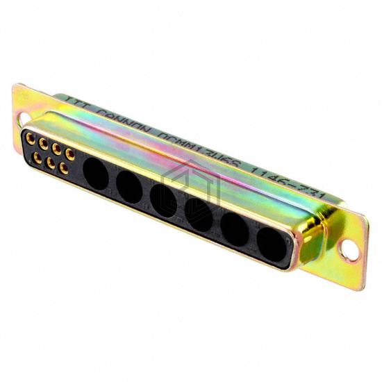 DCMM-13W6S - ITT Cannon, LLC - D-Sub Connectors