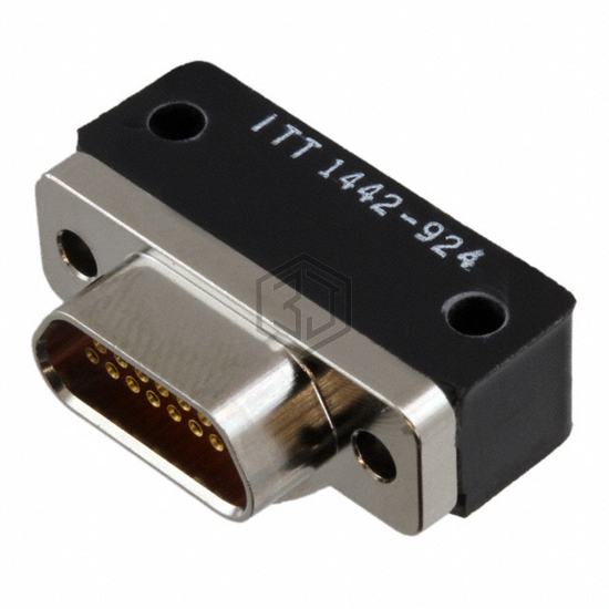 MDM-15SCBR-A174-F222 - ITT Cannon, LLC - D-Sub Connectors