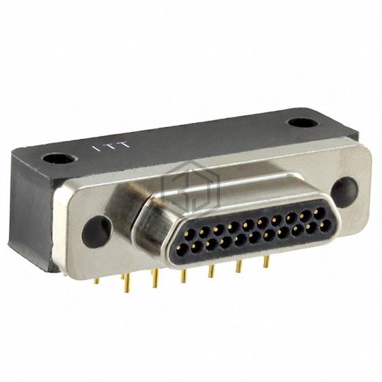 MDM-21PCBR-A174-F222 - ITT Cannon, LLC - D-Sub Connectors