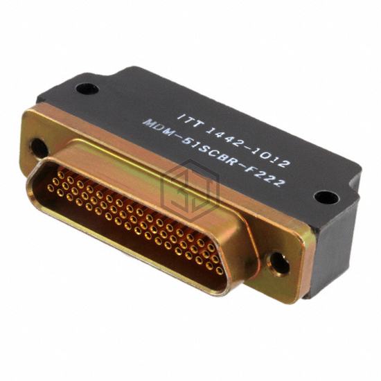 MDM-51SCBR-F222 - ITT Cannon, LLC - D-Sub Connectors