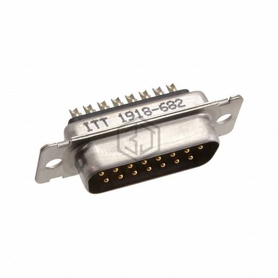 DAM15PF225 - ITT Cannon, LLC - D-Sub Connectors