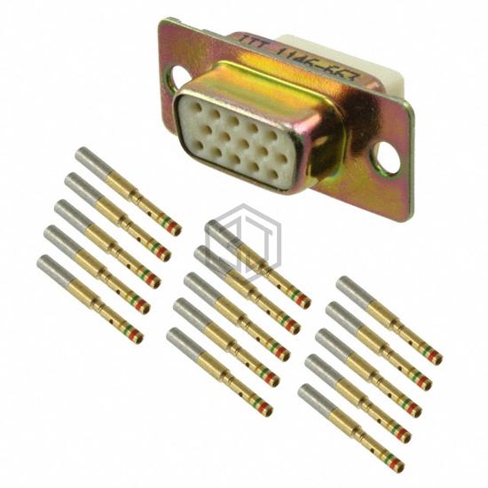 DEMA-15S - ITT Cannon, LLC - D-Sub Connectors