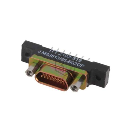 M83513/25-B02CP - ITT Cannon, LLC - D-Sub Connectors