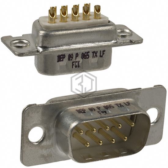 DEP09P065TXLF - Amphenol ICC (FCI) - D-Sub Connectors