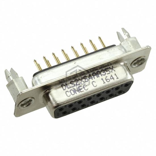DLS2XS4AA35X - Conec - D-Sub Connectors