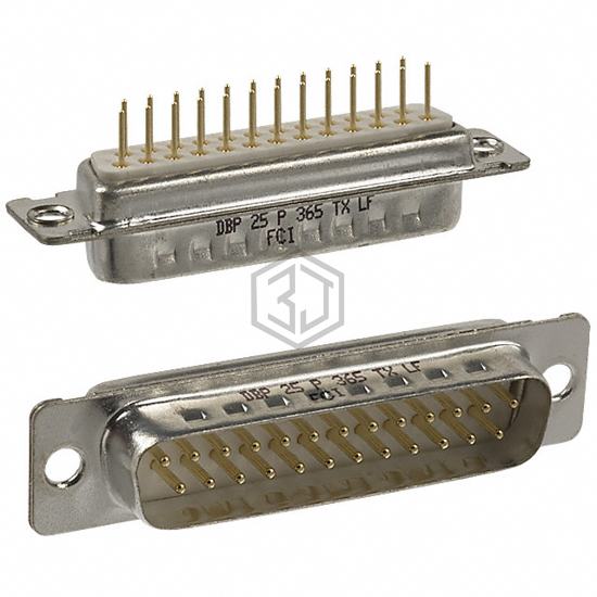 DBP25P365TXLF - Amphenol ICC (FCI) - D-Sub Connectors