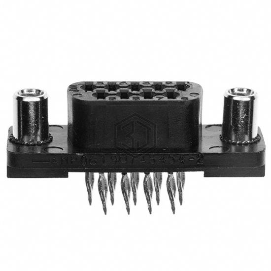 745454-2 - TE Connectivity AMP Connectors - D-Sub Connectors