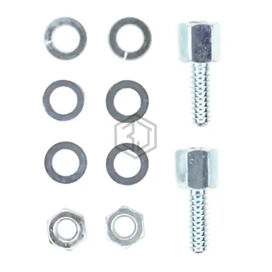 205817-3 - TE Connectivity AMP Connectors - D-Sub, D-Shaped Connectors - Accessories - Jackscrews