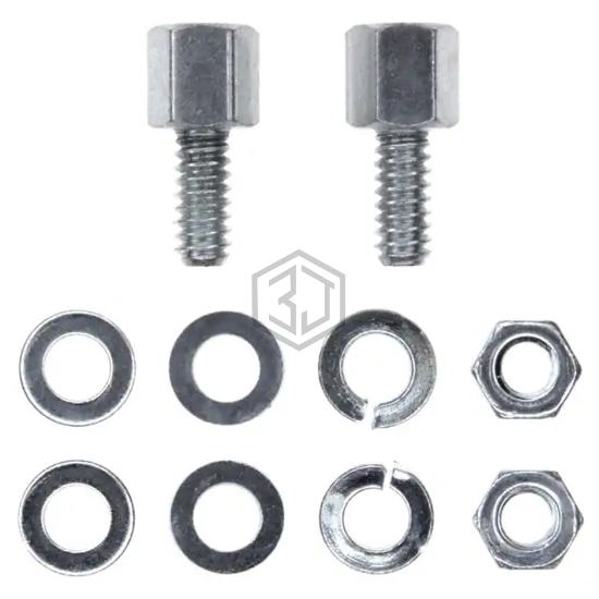 745563-3 - TE Connectivity AMP Connectors - D-Sub, D-Shaped Connectors - Accessories - Jackscrews