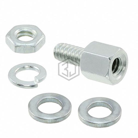 7249 - Keystone Electronics - D-Sub, D-Shaped Connectors - Accessories - Jackscrews
