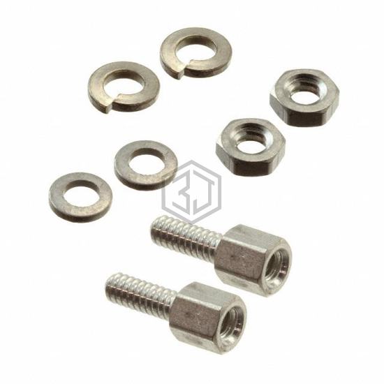 167501-2 - TE Connectivity AMP Connectors - D-Sub, D-Shaped Connectors - Accessories - Jackscrews