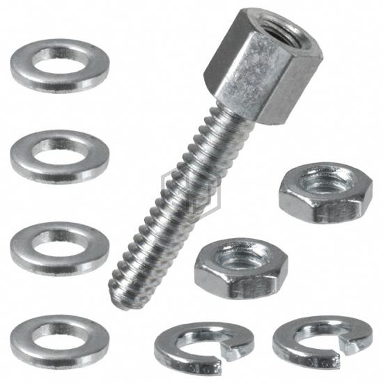 207719-3 - TE Connectivity AMP Connectors - D-Sub, D-Shaped Connectors - Accessories - Jackscrews