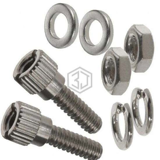 160X10329X - Conec - D-Sub, D-Shaped Connectors - Accessories - Jackscrews