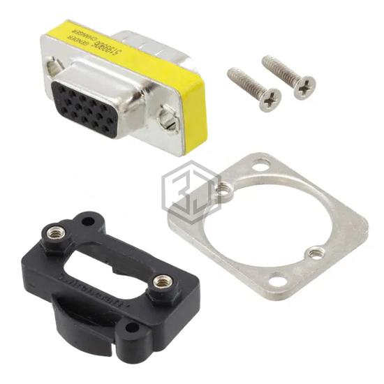 EHHD15MF - Switchcraft Inc. - D-Sub, D-Shaped Connectors - Adapters