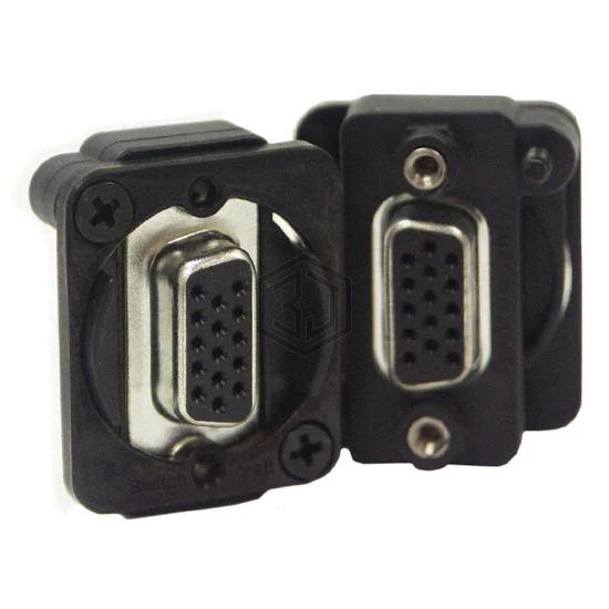 EHHD15FFB - Switchcraft Inc. - D-Sub, D-Shaped Connectors - Adapters