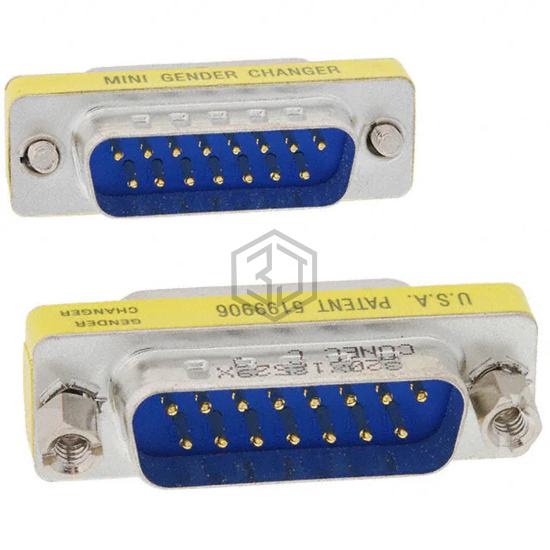 320X12529X - Conec - D-Sub, D-Shaped Connectors - Adapters
