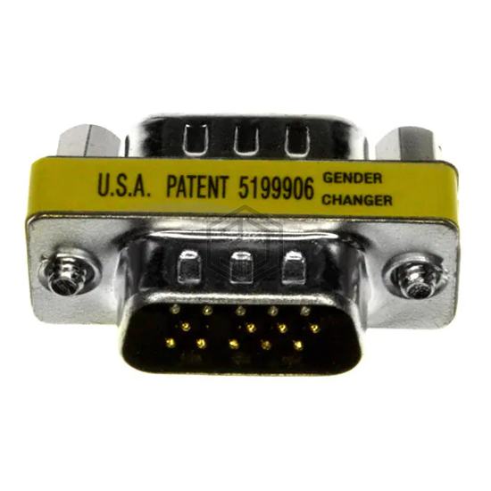 GCHDLP15M15M - NorComp Inc. - D-Sub, D-Shaped Connectors - Adapters