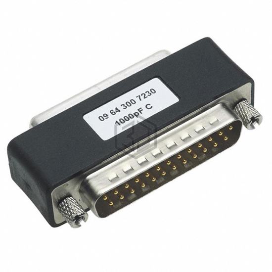 09641007230 - HARTING - D-Sub, D-Shaped Connectors - Adapters