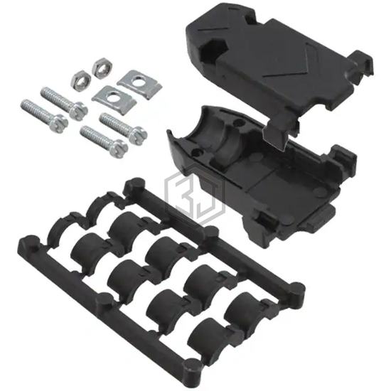 17E-1724-1 - Amphenol ICC (Commercial Products) - D-Sub, D-Shaped Connectors - Backshells, Hoods
