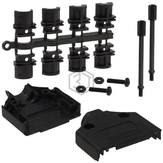 970-015-010R011 - NorComp Inc. - D-Sub, D-Shaped Connectors - Backshells, Hoods