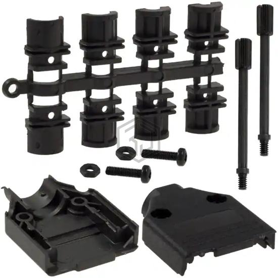 970-009-010R011 - NorComp Inc. - D-Sub, D-Shaped Connectors - Backshells, Hoods