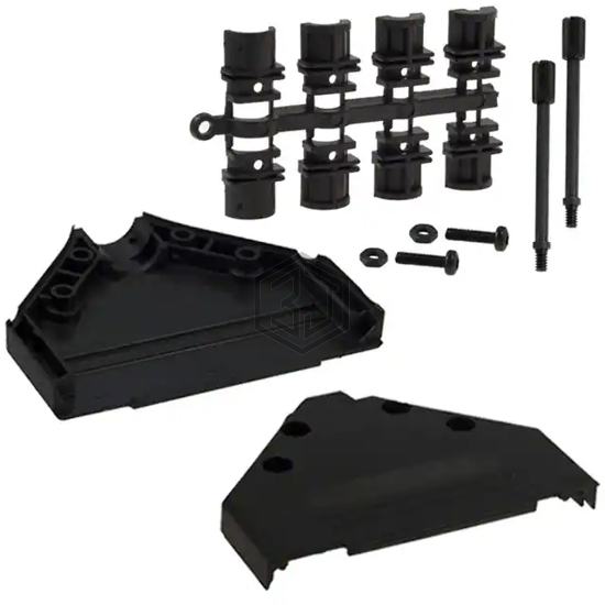 970-037-010R011 - NorComp Inc. - D-Sub, D-Shaped Connectors - Backshells, Hoods