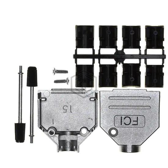 8655MH1501BLF - Amphenol ICC (FCI) - D-Sub, D-Shaped Connectors - Backshells, Hoods