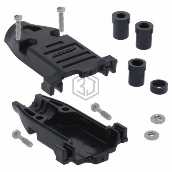 5748678-1 - TE Connectivity AMP Connectors - D-Sub, D-Shaped Connectors - Backshells, Hoods