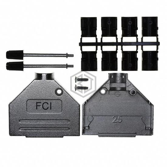 8655MH2501BLF - Amphenol ICC (FCI) - D-Sub, D-Shaped Connectors - Backshells, Hoods