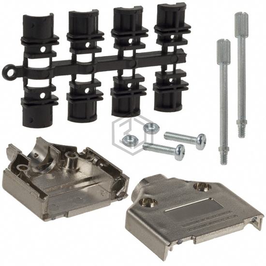 970-015-020R121 - NorComp Inc. - D-Sub, D-Shaped Connectors - Backshells, Hoods