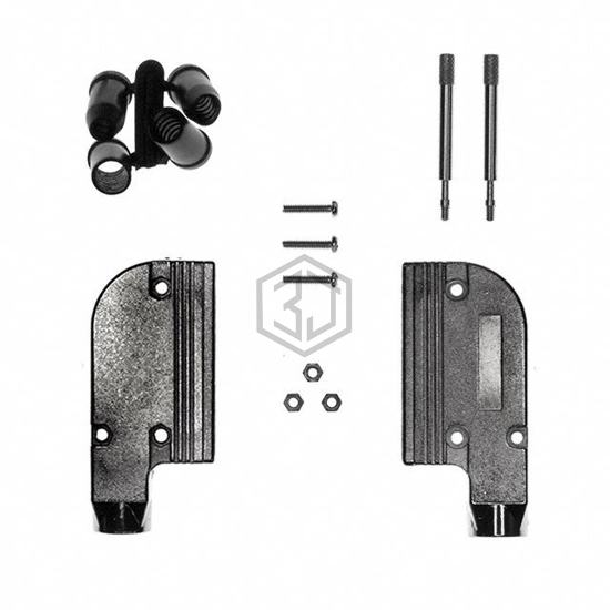 981-025-130R121 - NorComp Inc. - D-Sub, D-Shaped Connectors - Backshells, Hoods