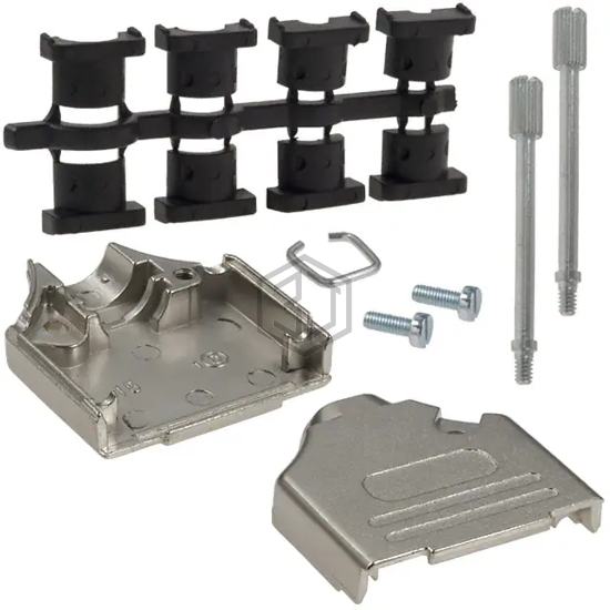 970-015-030R121 - NorComp Inc. - D-Sub, D-Shaped Connectors - Backshells, Hoods