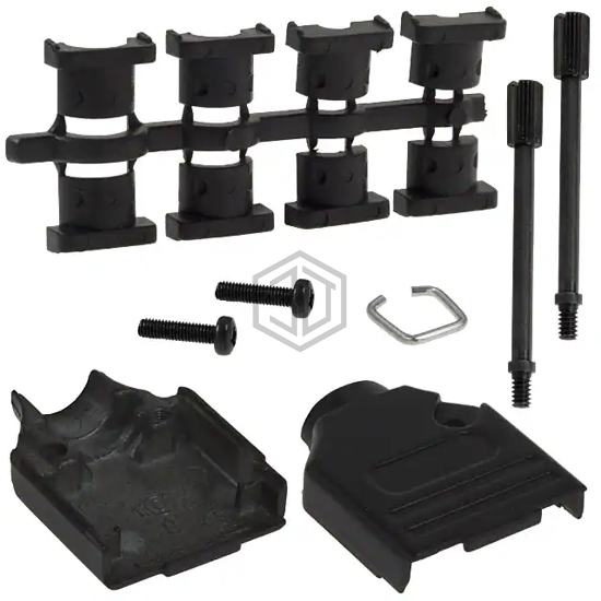 970-009-040R011 - NorComp Inc. - D-Sub, D-Shaped Connectors - Backshells, Hoods
