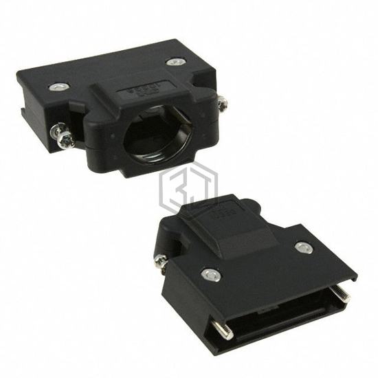 10336-52A0-008 - 3M - D-Sub, D-Shaped Connectors - Backshells, Hoods