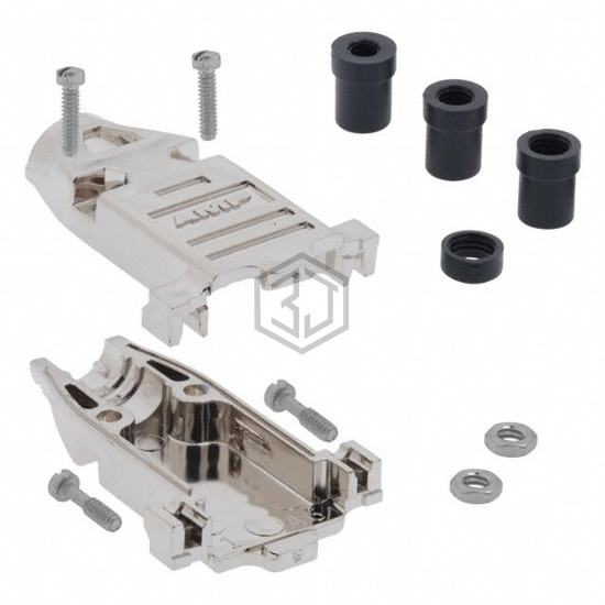 5748677-1 - TE Connectivity AMP Connectors - D-Sub, D-Shaped Connectors - Backshells, Hoods