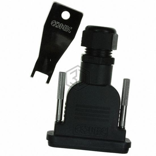 165X14839XE - Conec - D-Sub, D-Shaped Connectors - Backshells, Hoods