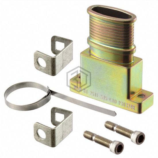 MDM-BT-25TE-SJS-CAD - ITT Cannon, LLC - D-Sub, D-Shaped Connectors - Backshells, Hoods
