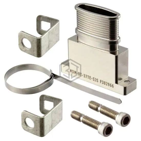 MDM-BT-37TE-SJS - ITT Cannon, LLC - D-Sub, D-Shaped Connectors - Backshells, Hoods