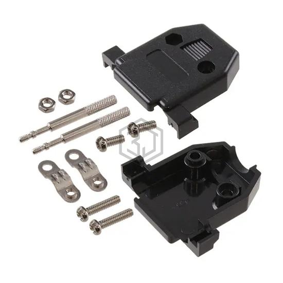 DA15-HD-PB-TS - Adam Tech - D-Sub, D-Shaped Connectors - Backshells, Hoods