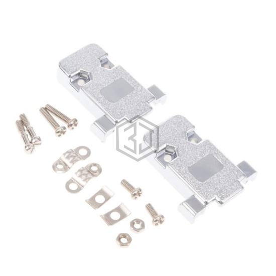 DE09-HD-PN-SS - Adam Tech - D-Sub, D-Shaped Connectors - Backshells, Hoods