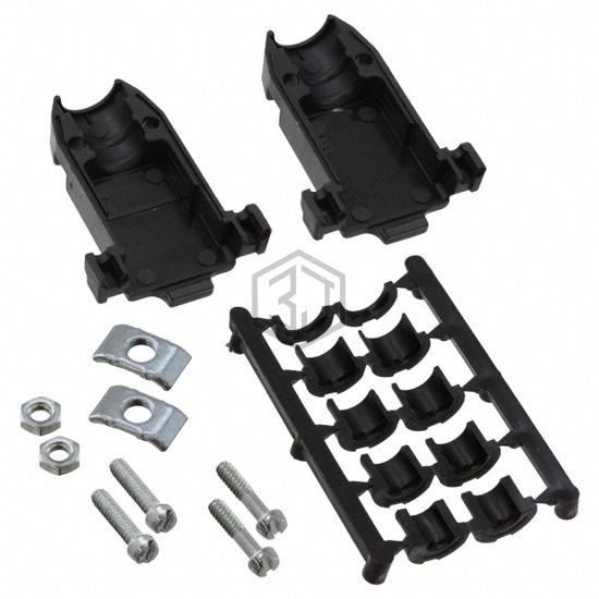 DPHE003 - Cinch Connectivity Solutions - D-Sub, D-Shaped Connectors - Backshells, Hoods