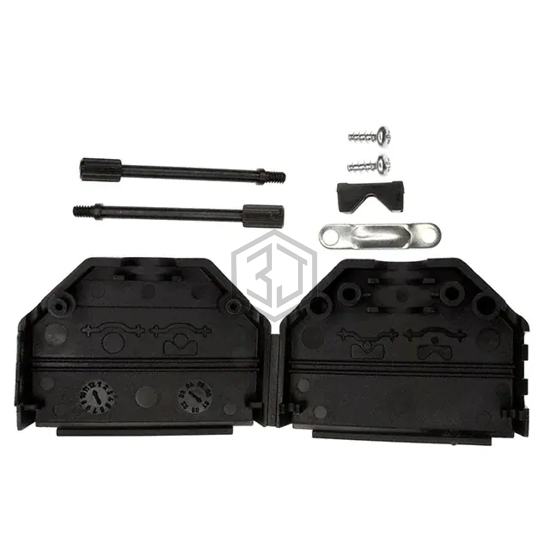 972-025-01SR011 - NorComp Inc. - D-Sub, D-Shaped Connectors - Backshells, Hoods