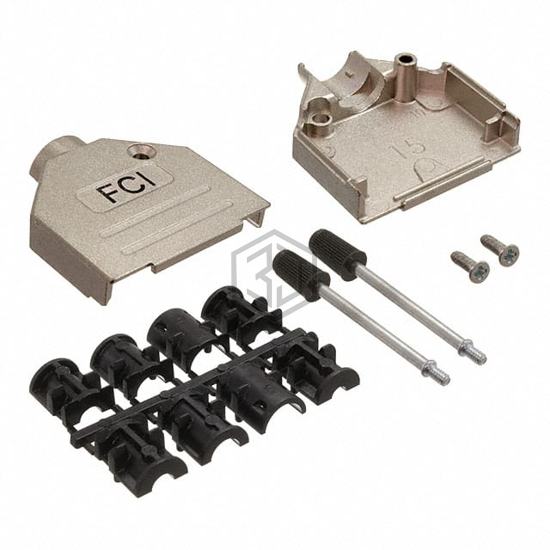 8655MH1501BKLF - Amphenol ICC (FCI) - D-Sub, D-Shaped Connectors - Backshells, Hoods