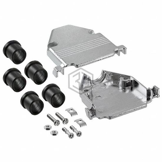 40-9725HMG - Cinch Connectivity Solutions AIM-Cambridge - D-Sub, D-Shaped Connectors - Backshells, Hoods