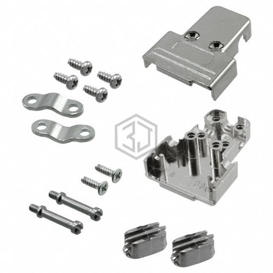 975T009-020R121 - NorComp Inc. - D-Sub, D-Shaped Connectors - Backshells, Hoods