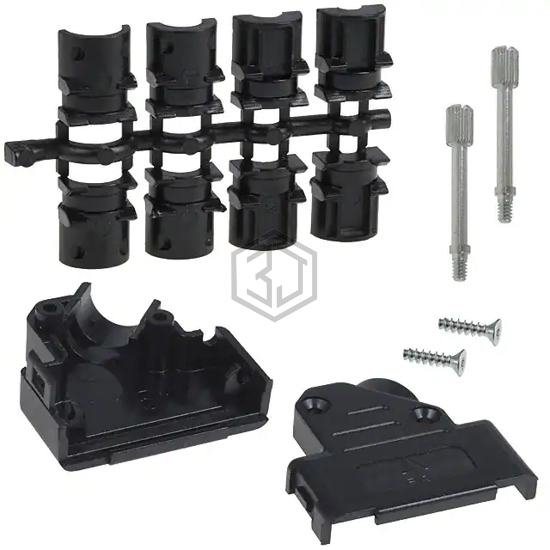 8655PHRA1501LF - Amphenol ICC (FCI) - D-Sub, D-Shaped Connectors - Backshells, Hoods