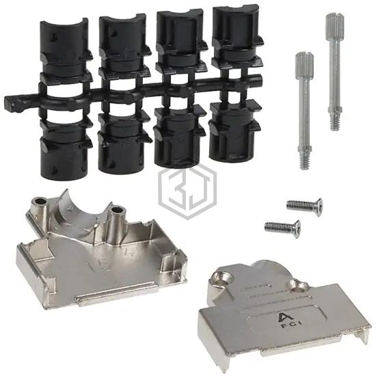 8655MHRA1501LF - Amphenol ICC (FCI) - D-Sub, D-Shaped Connectors - Backshells, Hoods