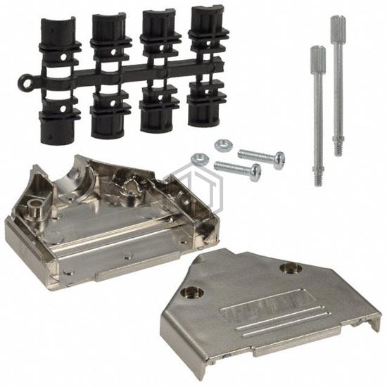 970-025-020R121 - NorComp Inc. - D-Sub, D-Shaped Connectors - Backshells, Hoods